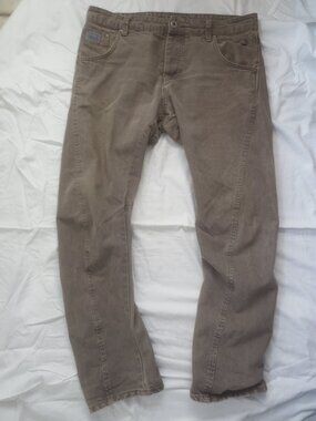 Jack & Jones Heavy Duty Weaved Cotton Core Workwear Denim Pants - 36 x 30 Mens